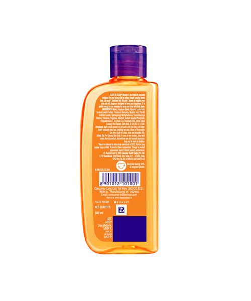 Clean & Clear: Vitamin C Face Wash 100ml