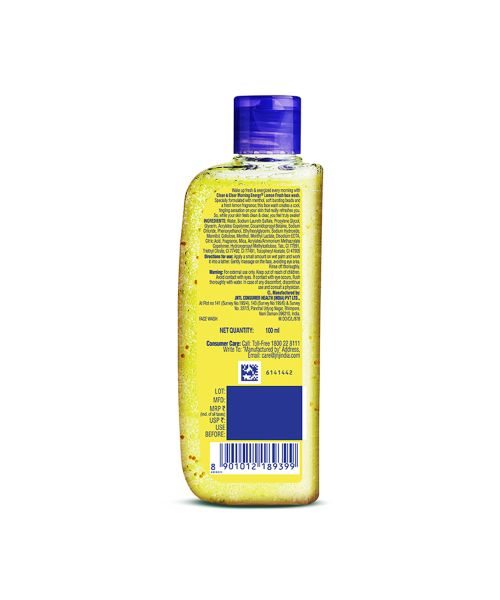 Clean & Clear: Morning Energy Lemon Fresh Face Wash 100ml