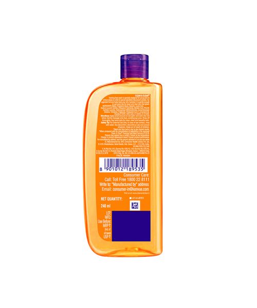 Clean & Clear: Foaming Facial Wash 240ml