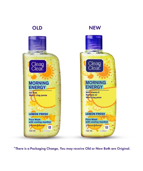 Clean & Clear: Morning Energy Lemon Fresh Face Wash 150ml