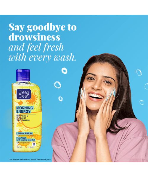 Clean & Clear: Morning Energy Lemon Fresh Face Wash 150ml