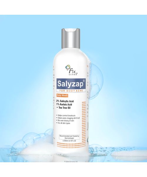 Fixderma: Salyzap Acne Body Wash -  200ml