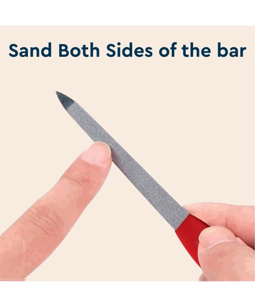 GUBB: 2 In 1 Nail File & Cuticle Trimmer