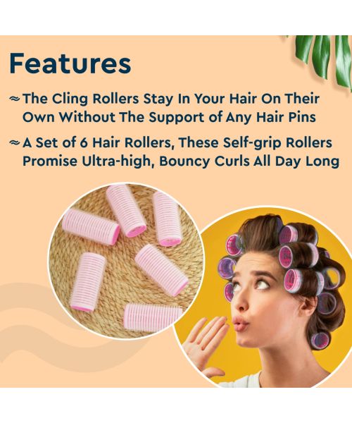 GUBB: Hair Rollers Medium -6Pcs/Set