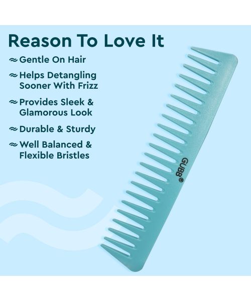 GUBB: Travel Hair Comb (Santorini Hues)