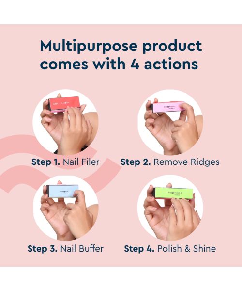 GUBB: Block 4 Way Nail Buffer