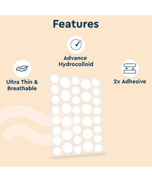 GUBB: Acne Pimple Patches 36 Dots/Sheet