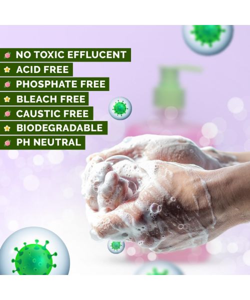 IMECO: Bamboo Handwash Liquid | 99.9% Germs Protection | 1L Pouch | Pack of 1