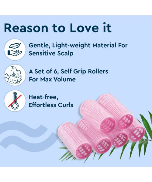 GUBB: Hair Rollers Medium -6Pcs/Set