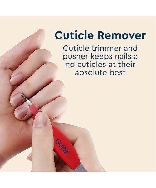 GUBB: 2 In 1 Nail File & Cuticle Trimmer