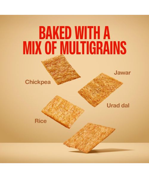 SuperYou: Multigrain Protein Chips - Assorted (Pack of 10) | 10g Protein, 3g Fiber, No Added Sugar, No Palm Oil, Baked