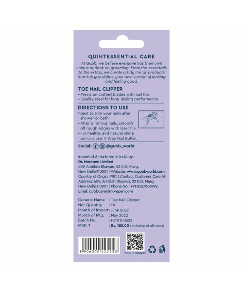 GUBB: Toe Nail Clipper