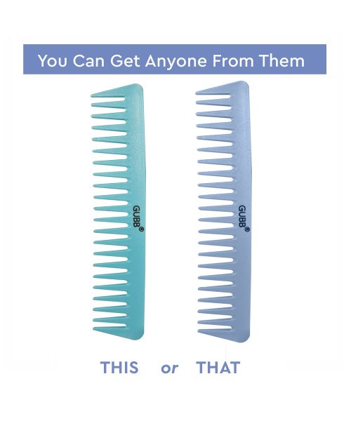 GUBB: Travel Hair Comb (Santorini Hues)