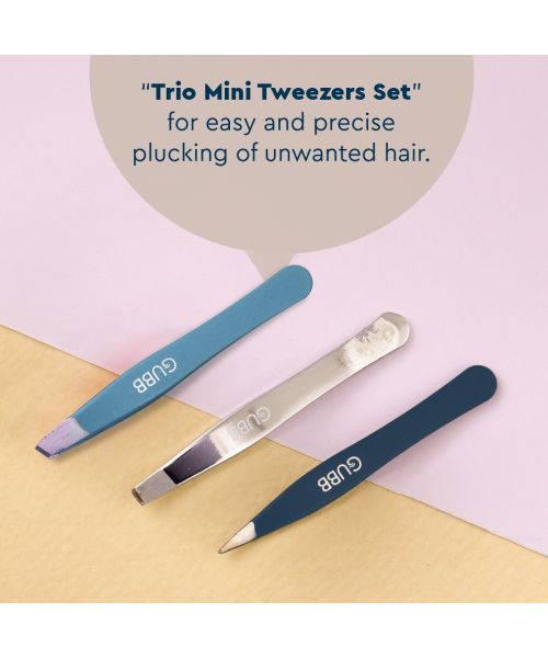 GUBB: Trio Tweezer Set