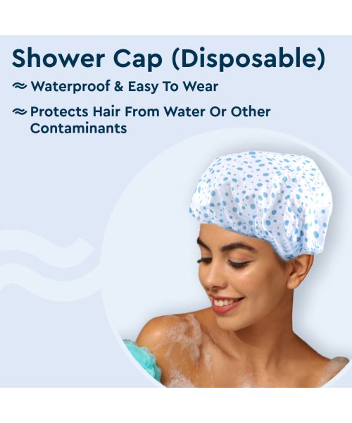 GUBB: SHOWER CAPS 4S (DISPOSABLE)