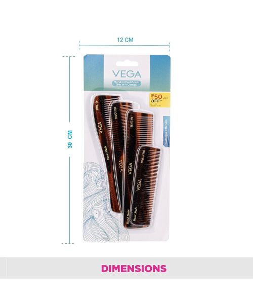VEGA: Set of 4 Hand Made Comb
