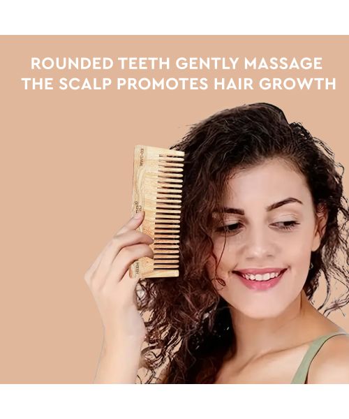 GUBB: Wide Teeth Neem Comb