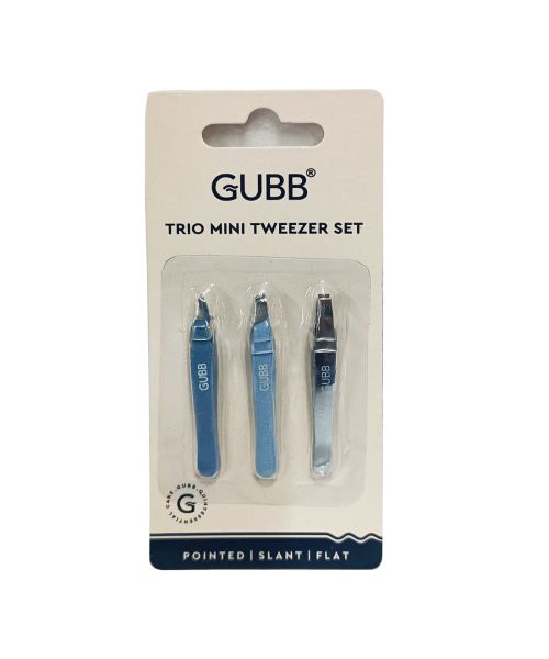GUBB: Trio Tweezer Set