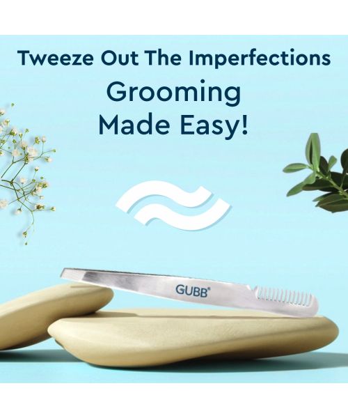 GUBB: Dual Function Tweezer with Brow Comb