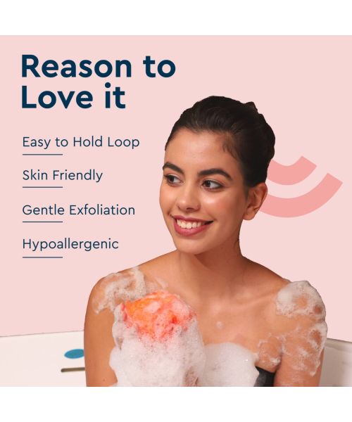 GUBB: Luxe Sponge Round-Coral