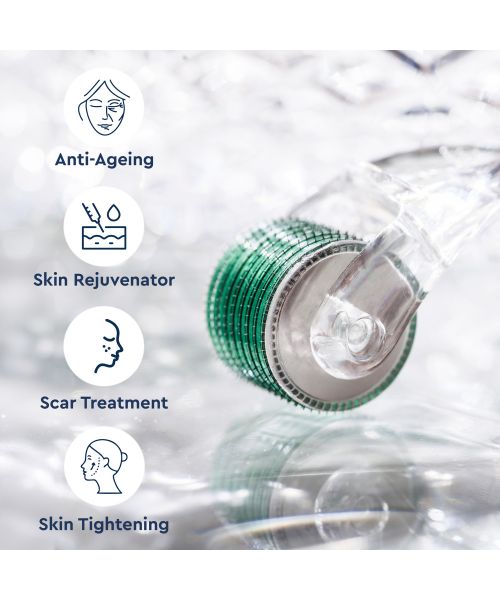 GUBB: Derma Roller Transparnt Green