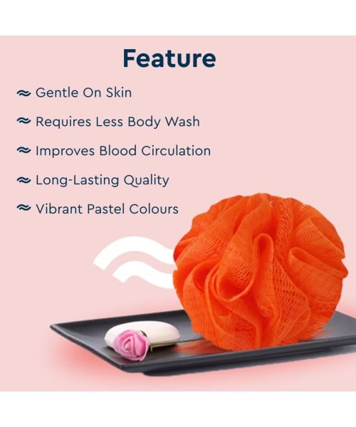 GUBB: Luxe Sponge Round-Coral