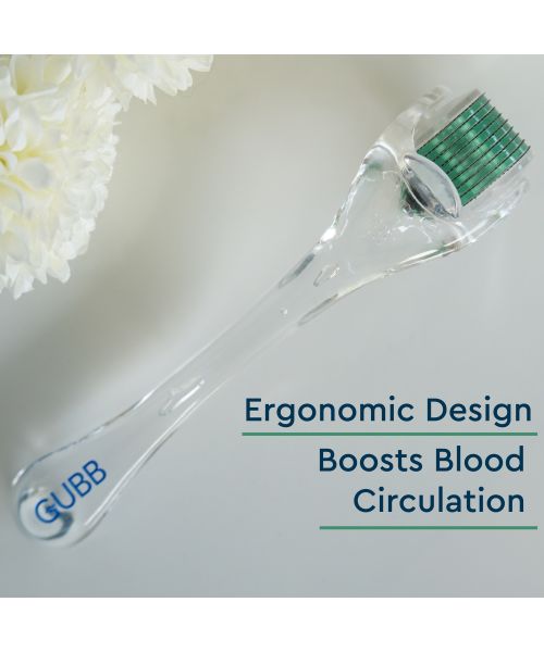 GUBB: Derma Roller Transparnt Green