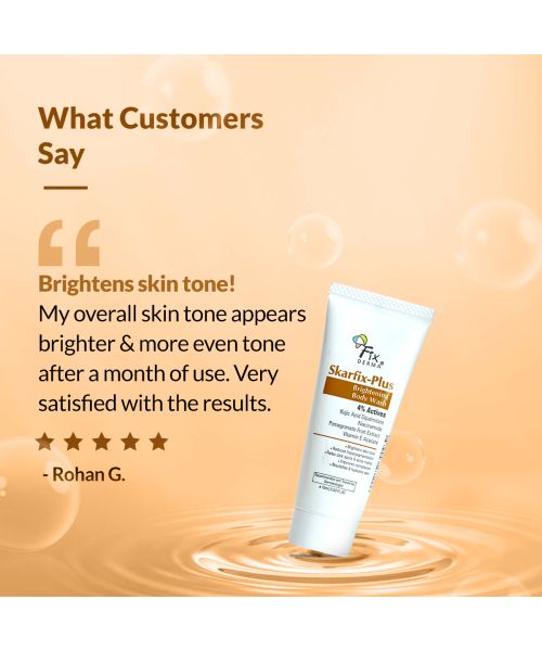 Fixderma: Skarfix Plus Body Wash with Niacinamide Acid (Pack of 2) - 15ml