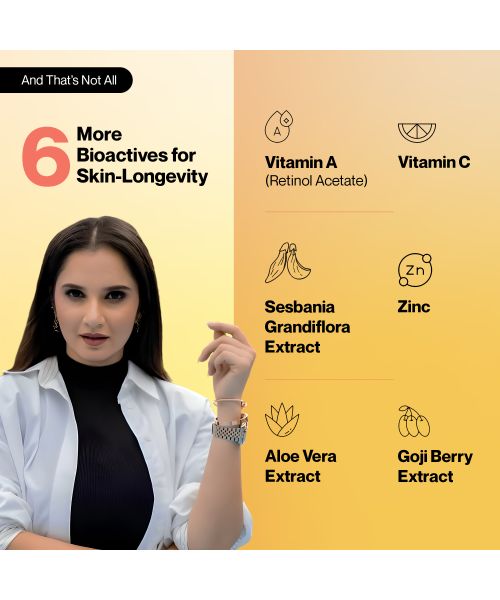 SETU: Youthful with 8g Marine Collagen + Ceramosides™ for 4X Faster Hydration | Supplement to Reduce Wrinkles, Fine Lines & Support Healthy Skin | Collagen Powder For Women & Men | (60 Servings)