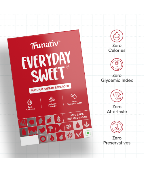 TruNativ: Monk Fruit Extract Zero Calories - Zero Carb - Diabetic Friendly 800gm