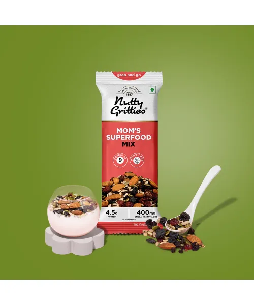 Nutty Gritties: Mom's Superfood Mix - 28gm