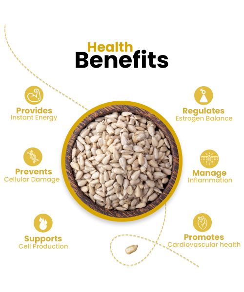 Nutraj: Sunflower Seeds 400gm