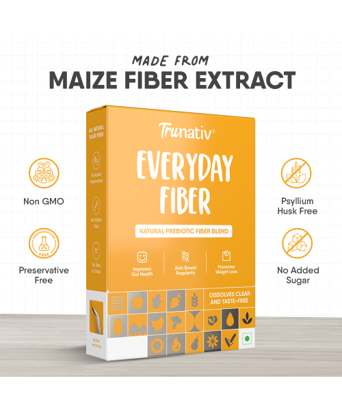 TruNativ: Everyday Fiber, Unflavored Powder,100g (Pack Of 3)