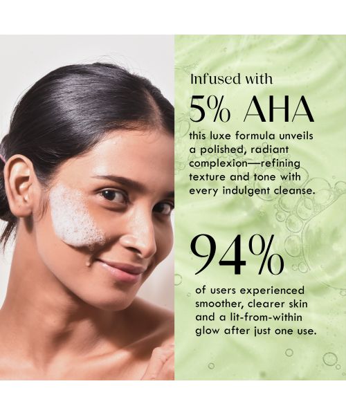 AULI: AHA-5% Acne-Control Face Wash - ALPHA 120ml
