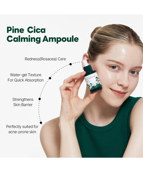 Round Lab: Pine Calming Cica Ampoule  30ml