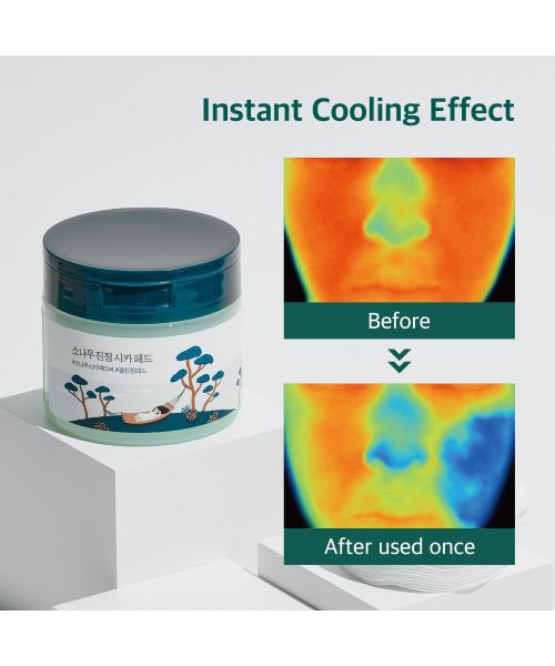 Round Lab: Pine Calming Cica Pad  50pcs