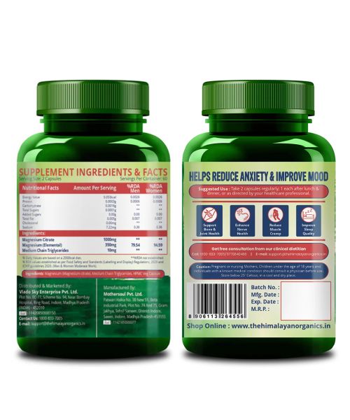 Vlado's Himalayan Organics: Iodine Supplement | Support The Thyroid And Maintain Healthy Metabolism - 120 Veg Capsules