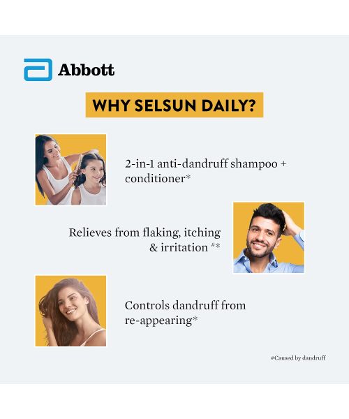 Abbott: Selsun Daily Shampoo 60ml