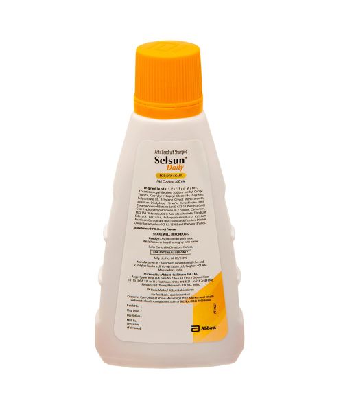 Abbott: Selsun Daily Shampoo 60ml