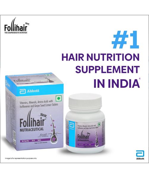 Abbott: Follihair New Vtmin  Twin Pack  30X2