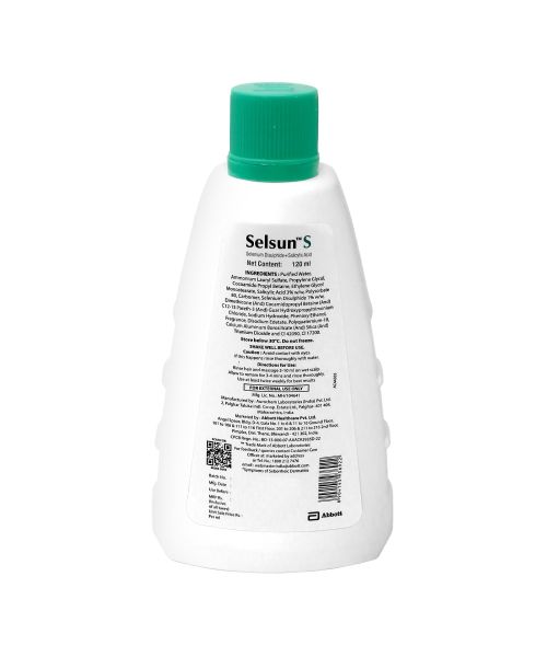 Abbott: Selsun Suspension S Anti Dandruff 2 In 1 Shampoo And Conditioner  120ml