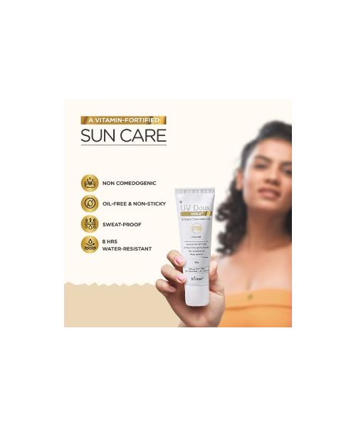 Brinton: Uv Doux Gold Sunscreen  50gm