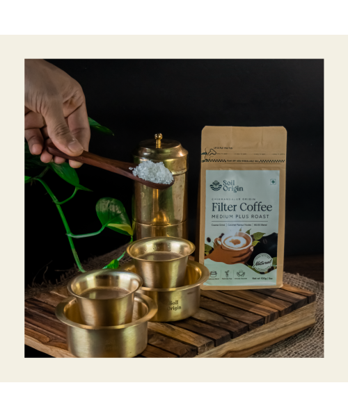 Soil Origin: Filter Coffee (Chikmangalur Origin)  250gm
