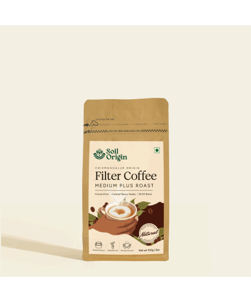 Soil Origin: Filter Coffee (Chikmangalur Origin)  250gm
