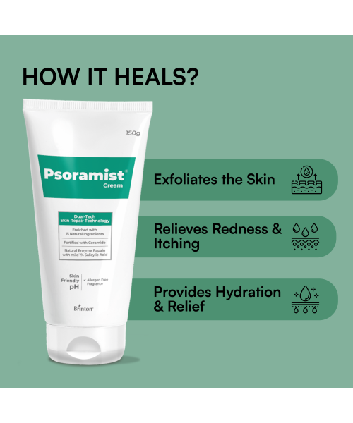 Brinton: Psoramist Moisturizing Cream  150gm