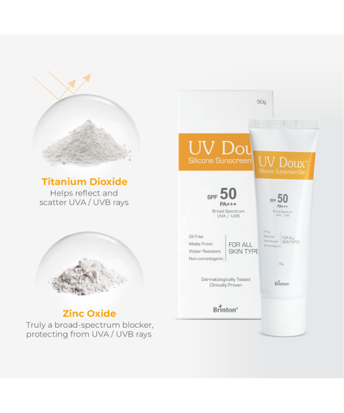 Brinton: Uv Doux Sunscreen Gel 50gm