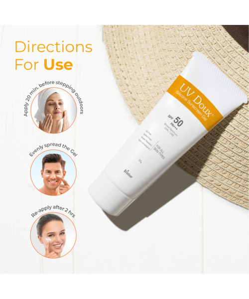 Brinton: Uv Doux Sunscreen Gel 50gm