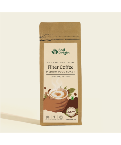Soil Origin: Filter Coffee (Chikmangalur Origin)  250gm