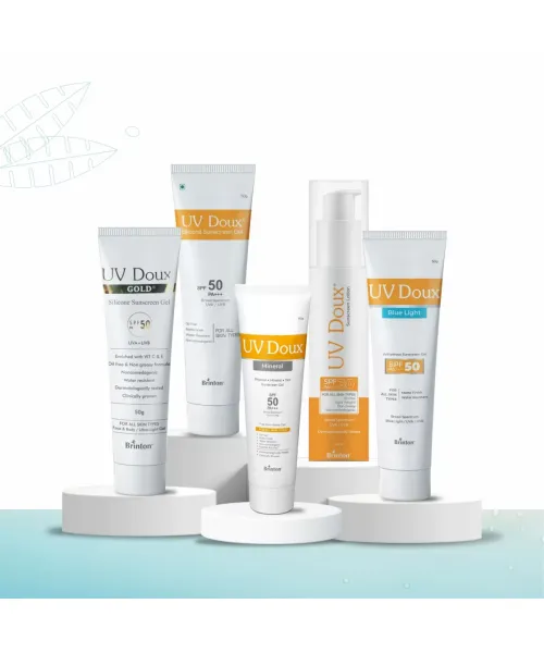 Brinton: Uv Doux Mineral Sunscreen Gel  50gm