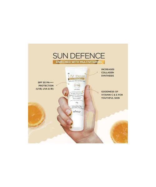 Brinton: Uv Doux Gold Sunscreen  50gm